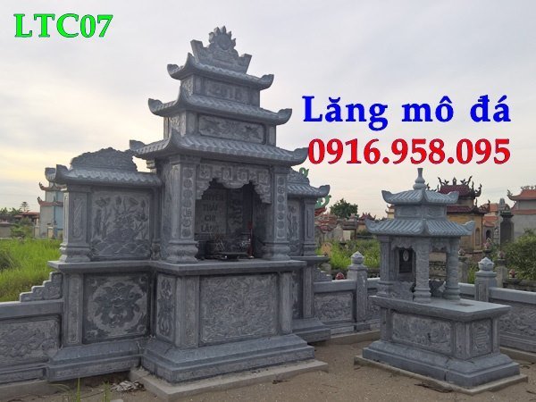 Lăng mộ đá đẹp, lăng thờ chung khu lăng mộ