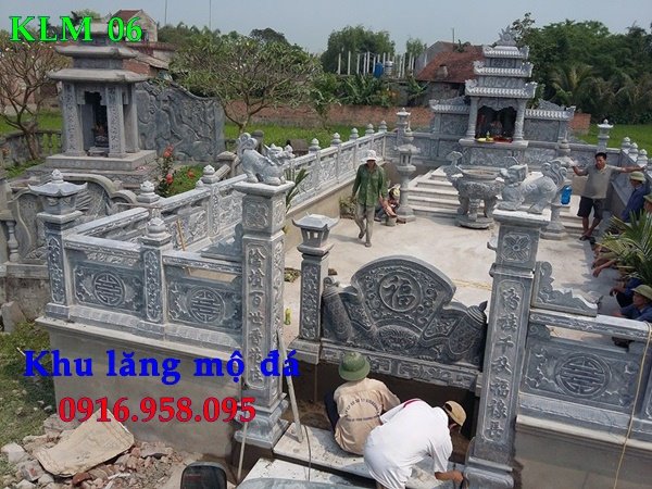 Mẫu lăng thờ chung, khu lăng mộ bằng đá đẹp