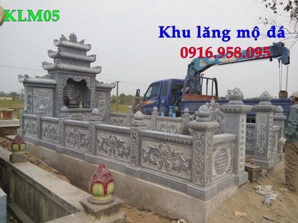 Mẫu lăng thờ chung, khu lăng mộ gia đình