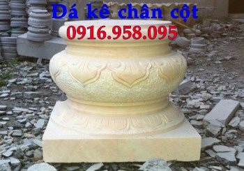 Đá kê chân cột gỗ nhà thờ họ