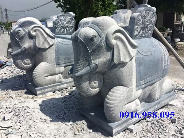 20 Mẫu tượng voi đá ninh bình đẹp giá rẻ
