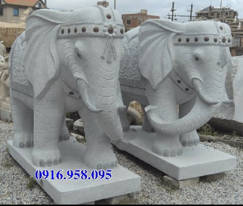 20 Mẫu tượng voi đá ninh bình đẹp giá rẻ