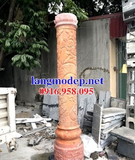 20 Mẫu cột chân cột nhà gỗ thà thờ từ đường đình đền chùa bằng đá đẹp bán tại Kom Tum 16
