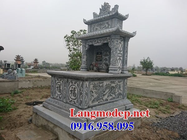 Bán báo gia mẫu mộ đôi hai mái bằng đá đẹp nhất hiện nay toàn quốc 08