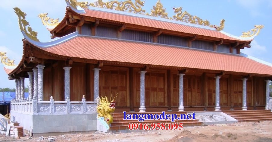 Các mẫu cột đá cột đồng trụ cuốn thư rồng chiếu rồng nhà thờ họ từ đường đẹp bán tại lạng sơn