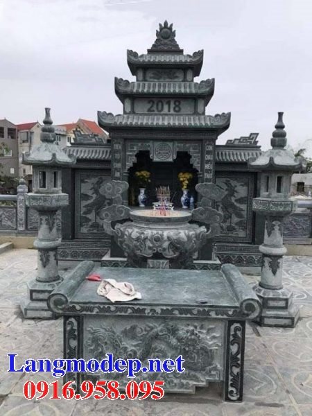 15 Mẫu cây hương lăng mộ bằng đá mỹ nghệ ninh bình đẹp