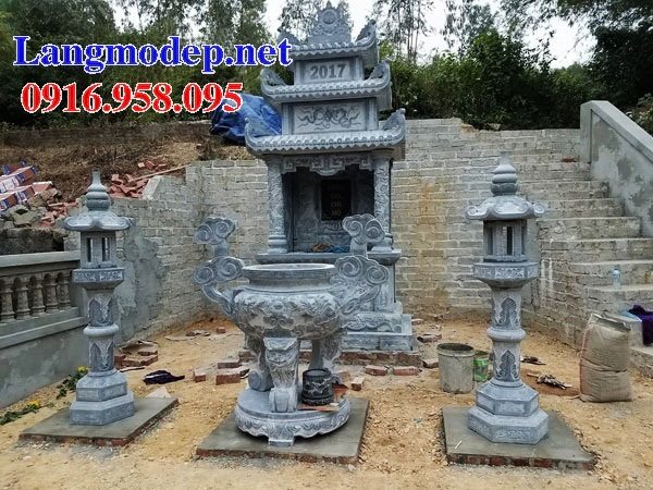 15 Mẫu cây hương lăng mộ bằng đá đẹp bán tại thái bình