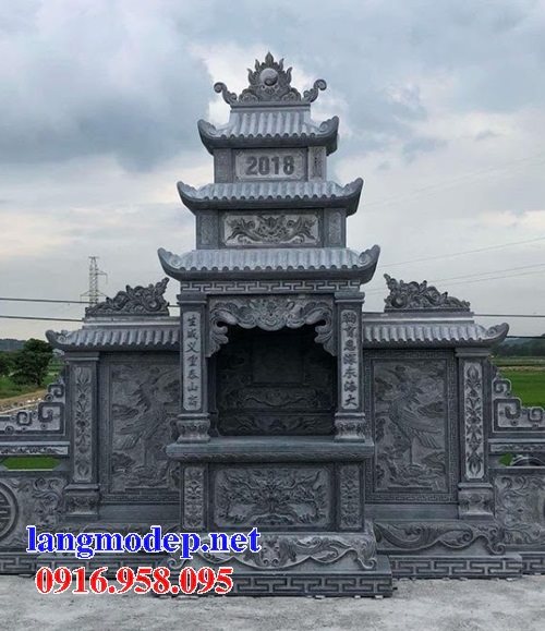Các mẫu cây hương bằng đá thờ chung nghĩa trang lăng mộ gia đình dòng họ đẹp bán tại Nam Định