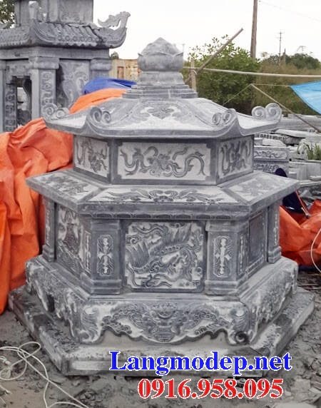 Các mẫu mộ lục lăng bằng đá đẹp bán tại Nam Định