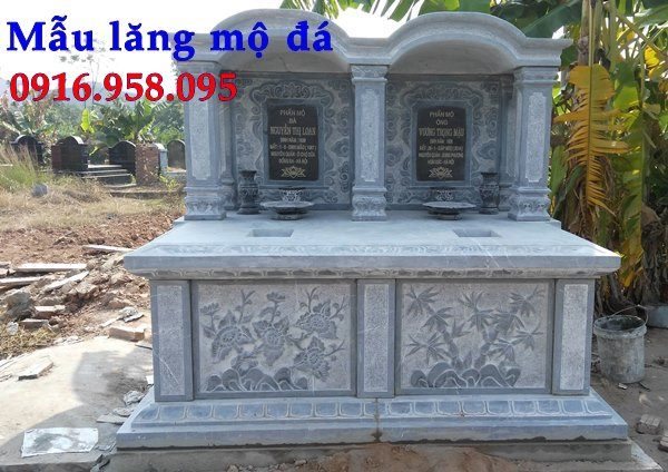 Các mẫu mộ đá đôi mái vòm đẹp bán tại Nam Định