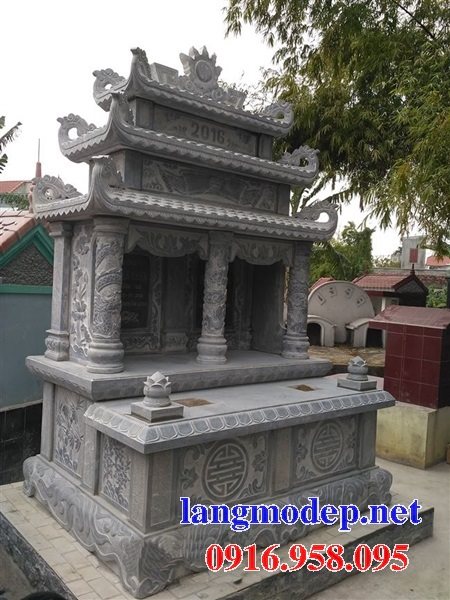 Các mẫu mộ đá đôi đẹp bán tại Nam Định