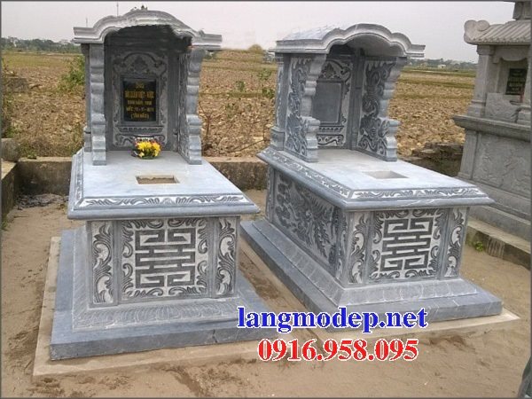 Các mẫu mộ đá đơn giản một mái đẹp bán tại Nam Định