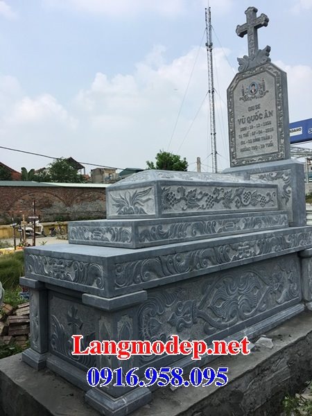 Các mẫu mộ đạo thiên chúa công giáo xây làm thiết kế bằng đá đẹp bán tại Nam Định