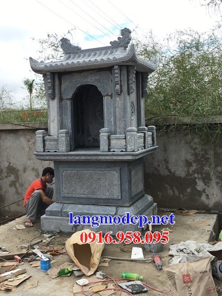 Hình ảnh bàn miếu thờ ông thiên địa thần linh bằng đá đẹp bán tại hà nội