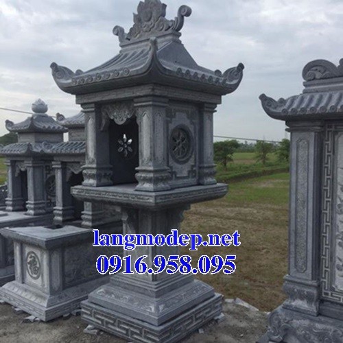 Hình ảnh miếu cây hương thờ thần linh bằng đá đẹp