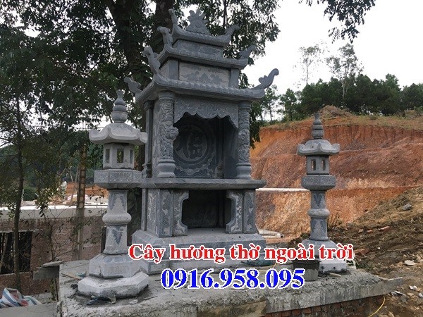 Hình ảnh miếu thờ thần linh bằng đá đẹp chạm khắc tinh xảo