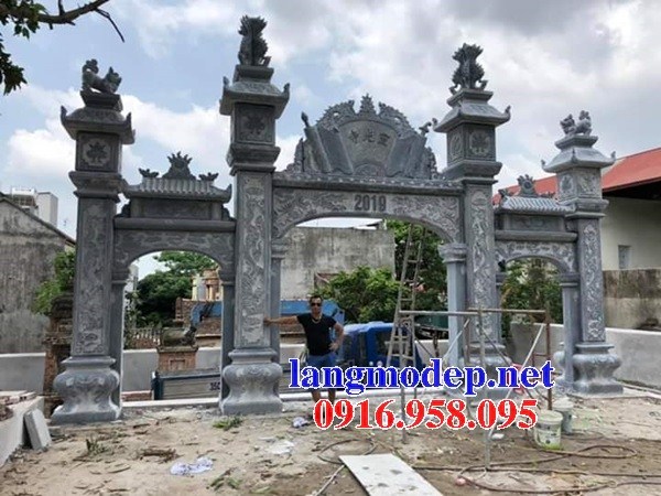 Địa chỉ bán cổng từ đường bằng đá đẹp nhất hiện nay