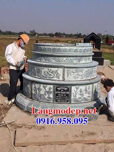 100 Mẫu mộ tròn bằng đá đẹp tại An Giang