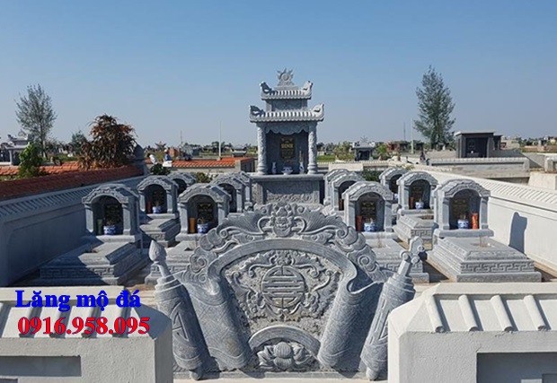 62 Mẫu cuốn thư bức bình phong khu lăng mộ nghĩa trang gia đình dòng họ bằng đá chạm khắc hoa văn đẹp bán tại Bạc Liêu