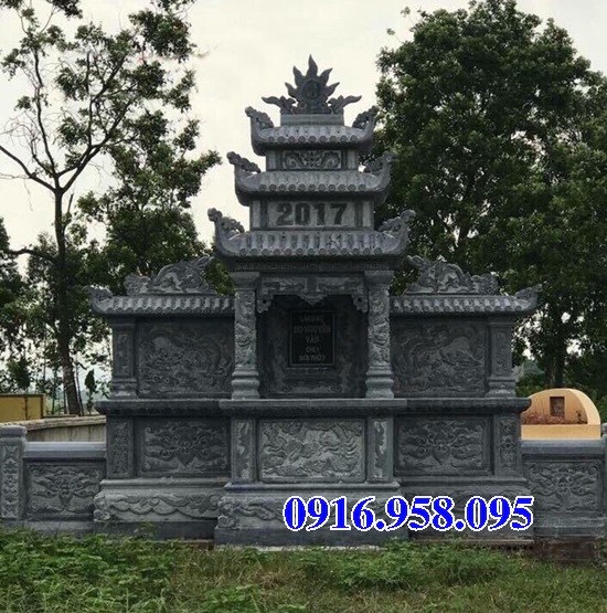 62 Mẫu khu lăng mộ nghĩa trang gia đình dòng họ bằng đá thiết kế đẹp bán tại Bạc Liêu