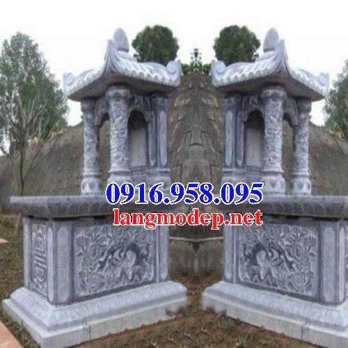 62 Mẫu mộ một mái bằng đá đẹp tại Hậu Giang