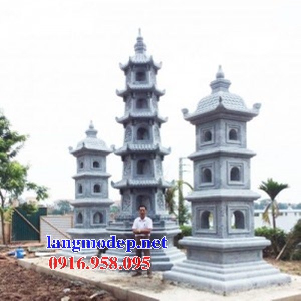62 Mẫu mộ tháp bằng đá xanh Thanh Hóa đẹp tại Hậu Giang