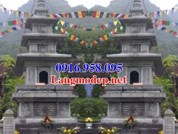 62 Mẫu mộ tháp phật giáo sư trụ trì bằng đá đẹp bán tại Bạc Liêu