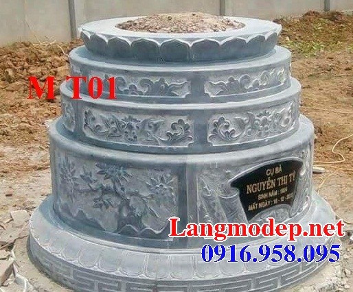 62 Mẫu mộ tròn bằng đá thiết kế đẹp tại Hậu Giang