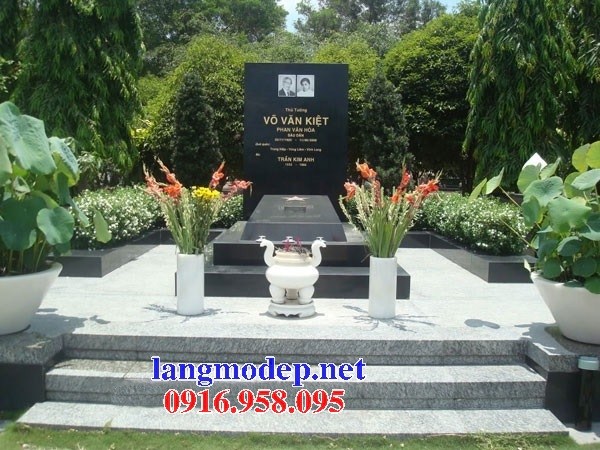 62 Mẫu mộ đá hoa cương thiết kế hiện đại đẹp tại Hậu Giang