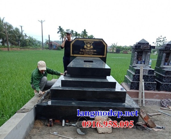62 Mẫu mộ đá hoa cương tự nhiên đẹp bán tại Bạc Liêu