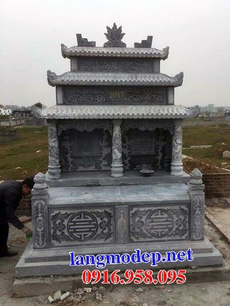 62 Mẫu mộ đôi gia đình bằng đá đẹp bán tại Bạc Liêu