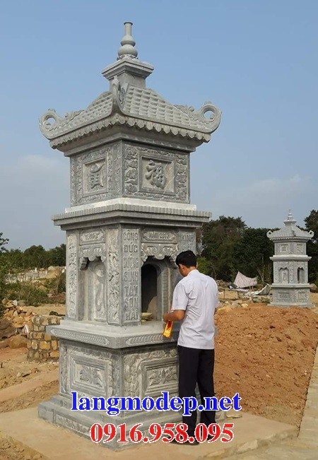63 Mẫu mộ tháp bằng đá đẹp bán tại Thừa Thiên Huế