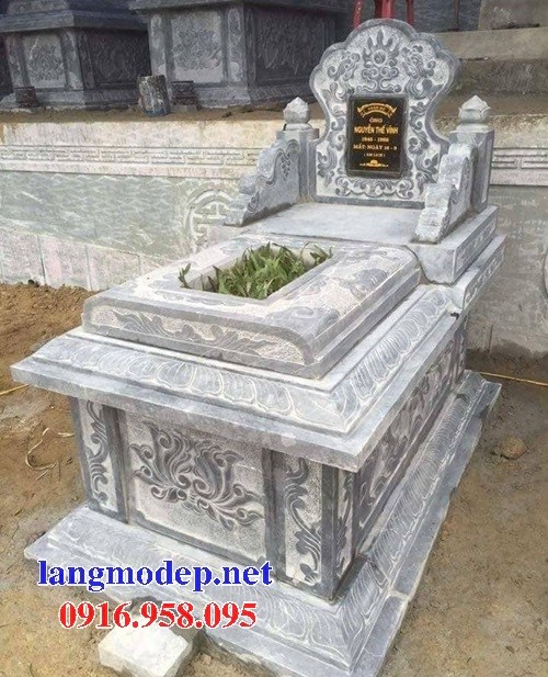72 Mẫu mộ không mái bằng đá đẹp bán tại Trà Vinh
