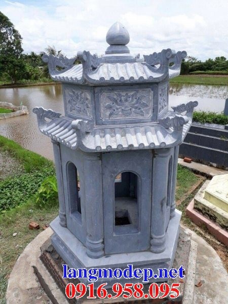 72 Mẫu mộ lục lăng bát giác bằng đá thiết kế đẹp bán tại Trà Vinh