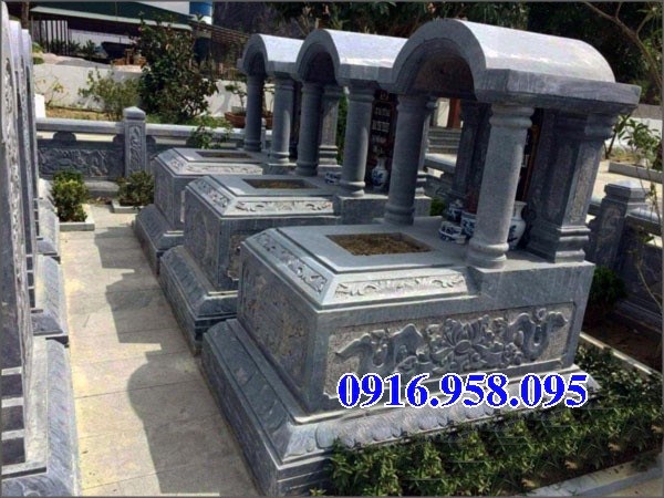 72 Mẫu mộ một mái bằng đá thiết kế đẹp bán tại Trà Vinh
