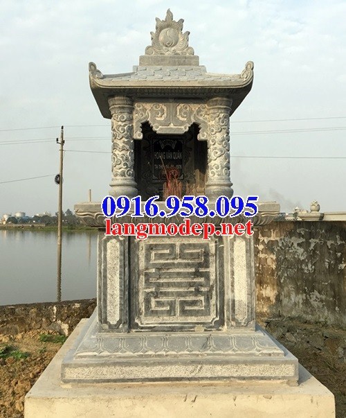 72 Mẫu mộ một mái bằng đá đẹp bán tại Trà Vinh