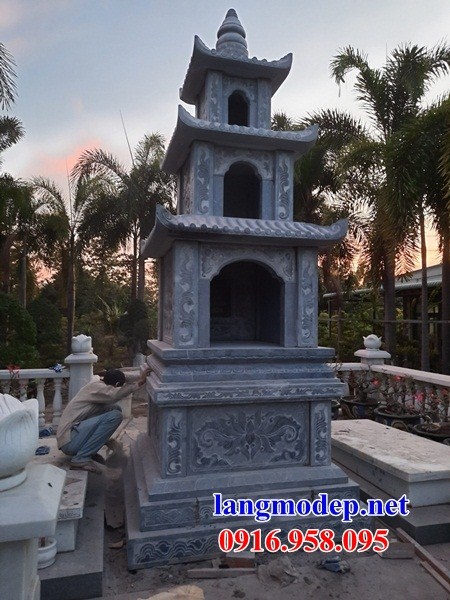 72 Mẫu mộ tháp bằng đá mỹ nghệ Ninh Bình đẹp bán tại Trà Vinh