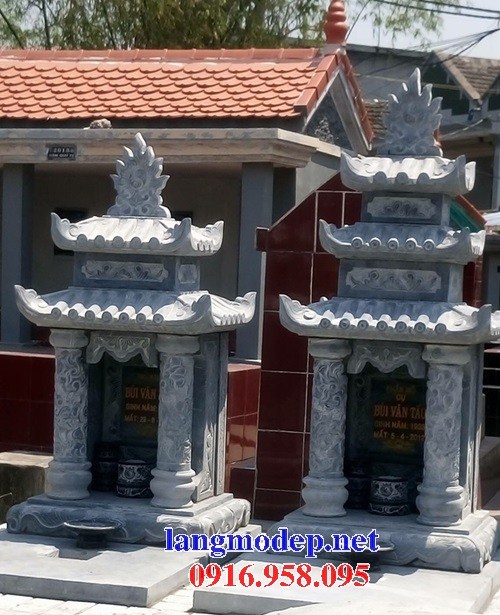 84 Mẫu miếu thờ chung khu lăng mộ gia đình dòng họ bằng đá đẹp bán tại Cà Mau