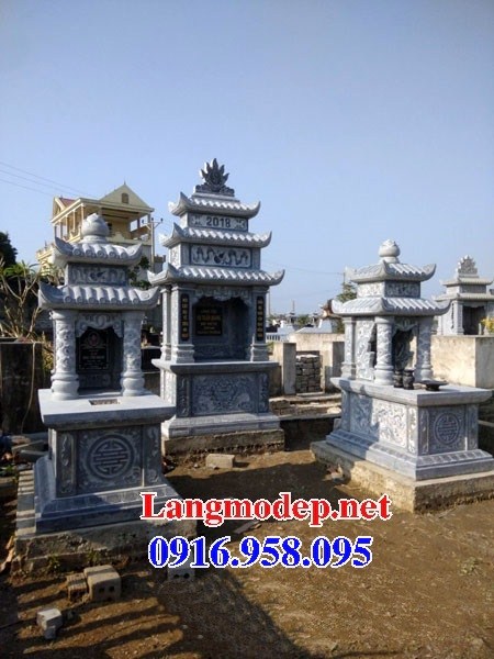 84 Mẫu mộ hai mái bằng đá tự nhiên nguyên khối đẹp bán tại Cà Mau