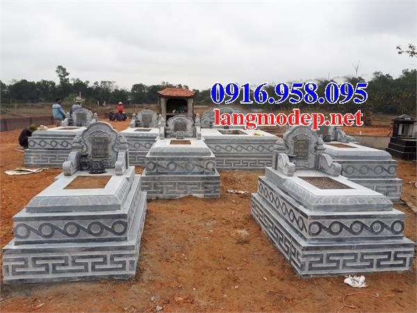 84 Mẫu mộ tam cấp bằng đá thiết kế đẹp bán tại Cà Mau