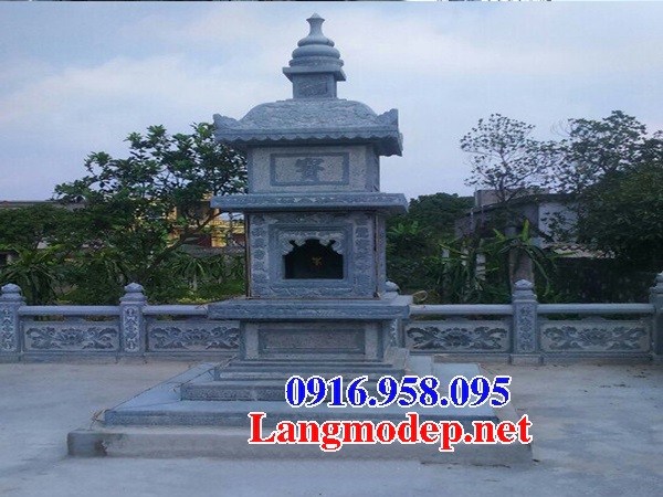 84 Mẫu mộ tháp bằng đá xanh Thanh Hóa đẹp bán tại Cà Mau