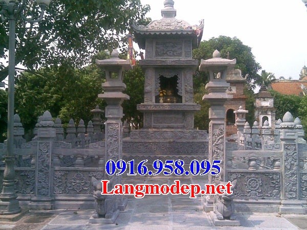 84 Mẫu mộ tháp bằng đá đẹp bán tại Cà Mau