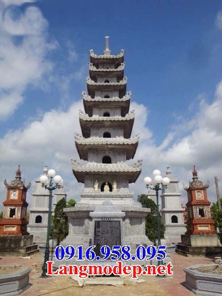 84 Mẫu mộ tháp phật giáo sư trụ trì bằng đá đẹp bán tại Cà Mau
