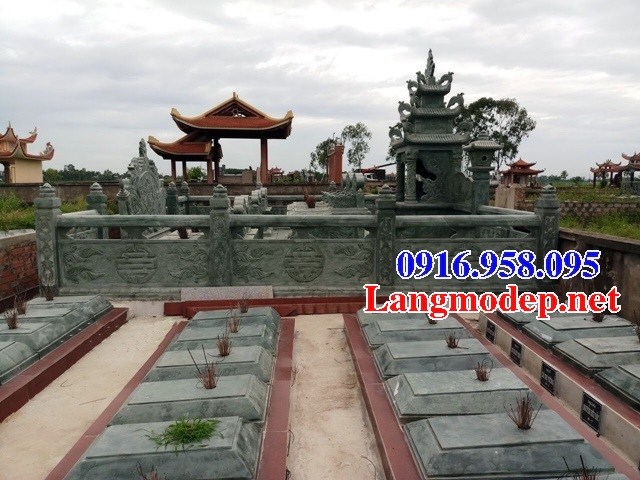 84 Mẫu mộ đá xanh rêu đẹp bán tại Cà Mau