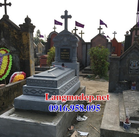 84 Mẫu mộ đạo thiên chúa công giáo bằng đá đẹp bán tại Cà Mau