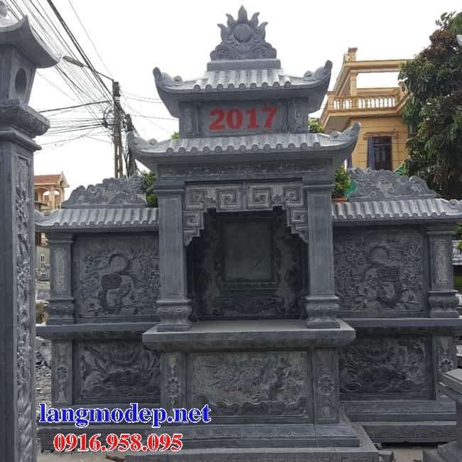 94 Mẫu cây hương thờ chung khu lăng mộ gia đình dòng họ bằng đá đẹp bán tại Cao Bằng