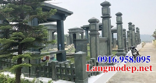 94 Mẫu khu lăng mộ đá xanh rêu đẹp bán tại Cao Bằng