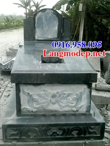 94 Mẫu mộ đá xanh rêu cất để tro cốt hỏa táng đẹp bán tại Cao Bằng