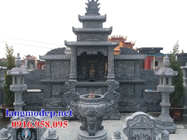 95 Mẫu cây hương thờ chung khu lăng mộ gia đình dòng họ bằng đá đẹp bán tại Cần Thơ
