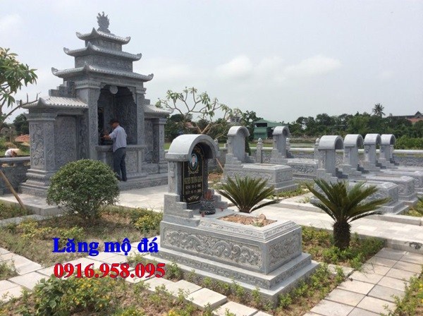 95 Mẫu khu lăng mộ nghĩa trang gia đình dòng họ bằng đá xanh Thanh Hóa đẹp bán tại Cần Thơ